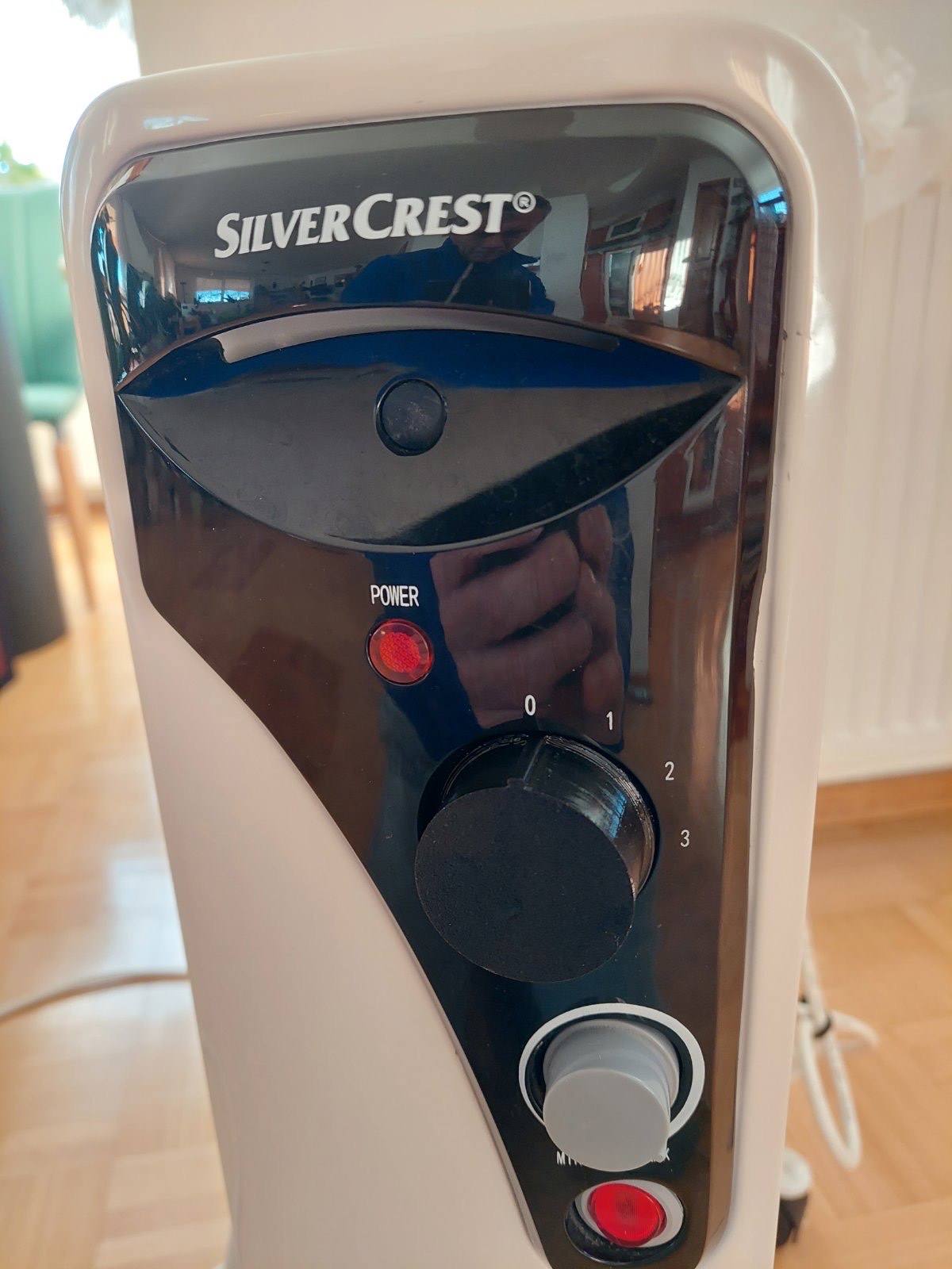 Button for SilverCrest radiator