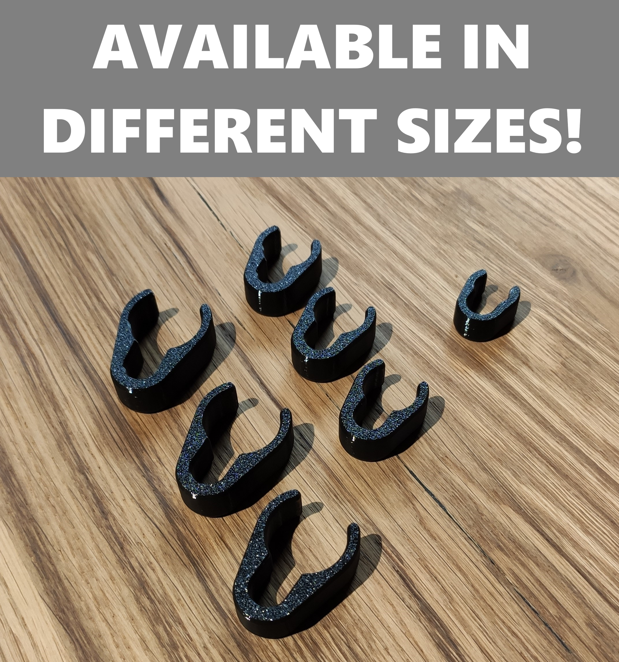 Microphone Stand CableClips (different sizes) — miniatura 4