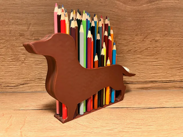 Dachshund Pencil holder