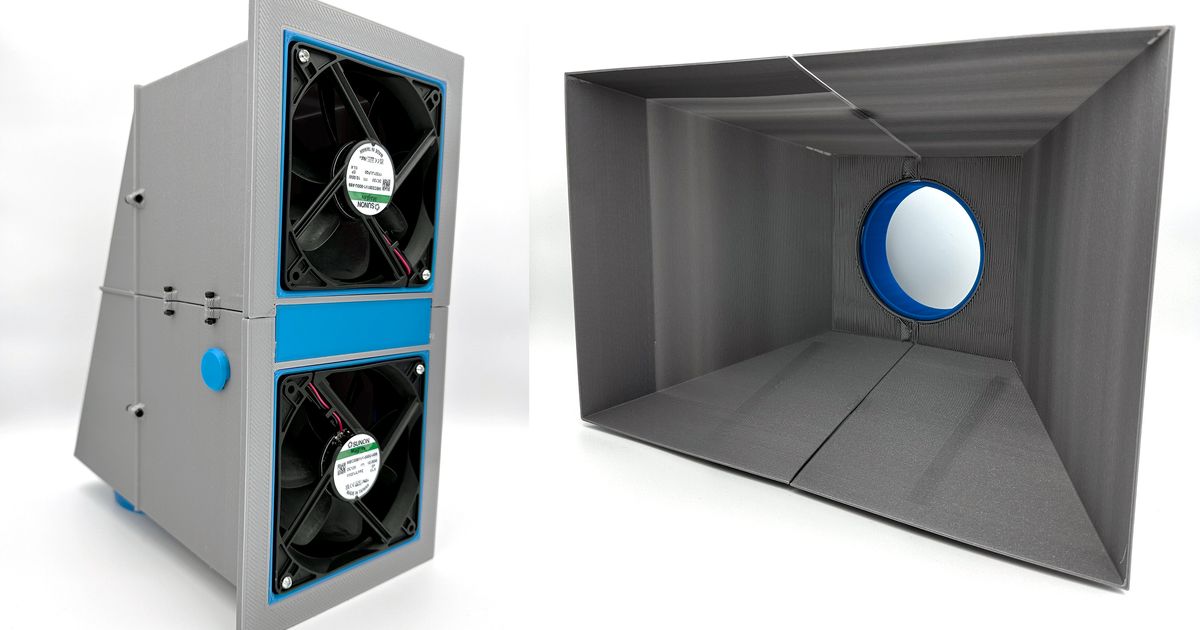 Solder Fume Exhaust System by calipsoii Download free STL model