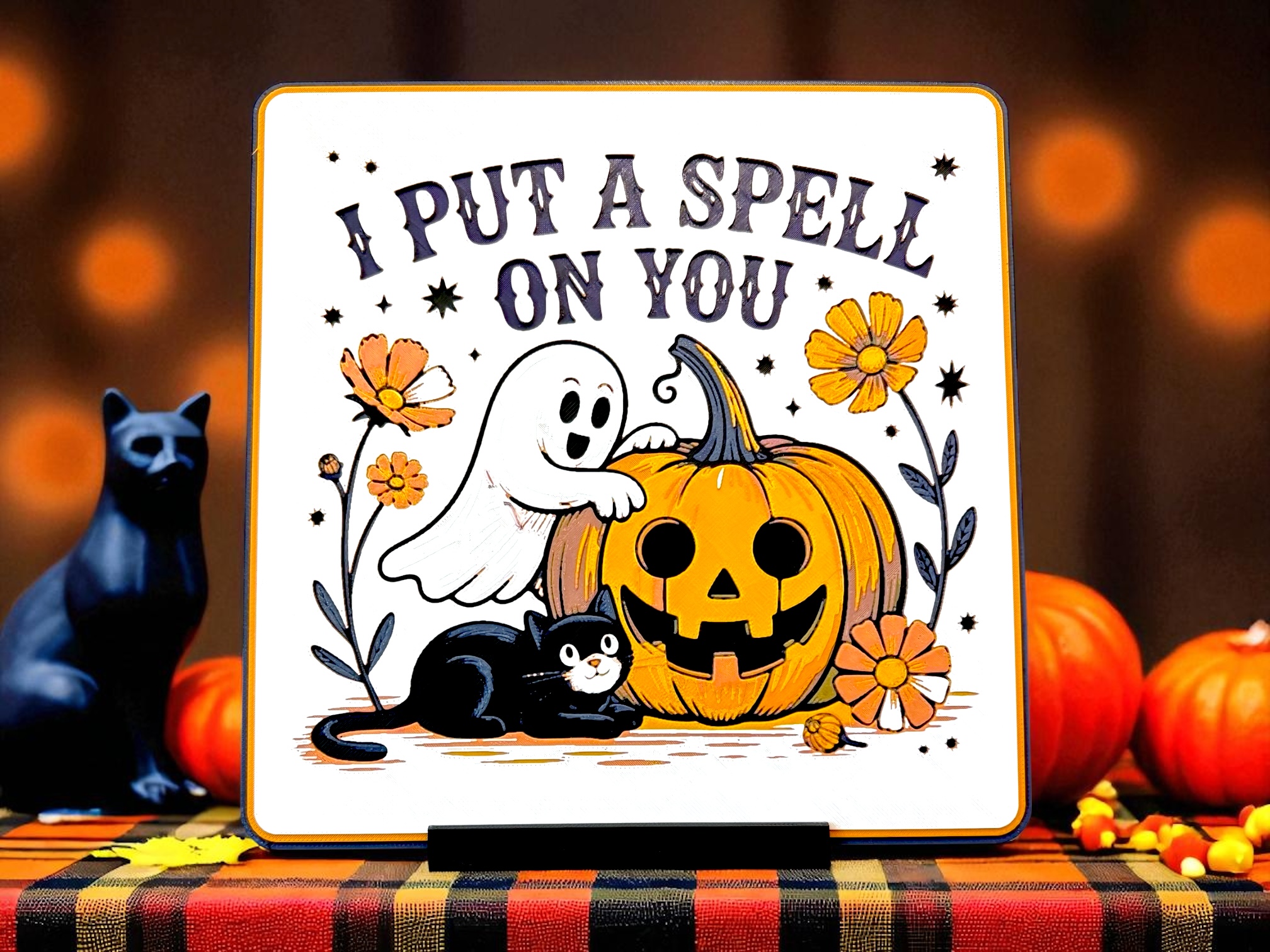 I Put A Spell On You - Halloween Hueforge
