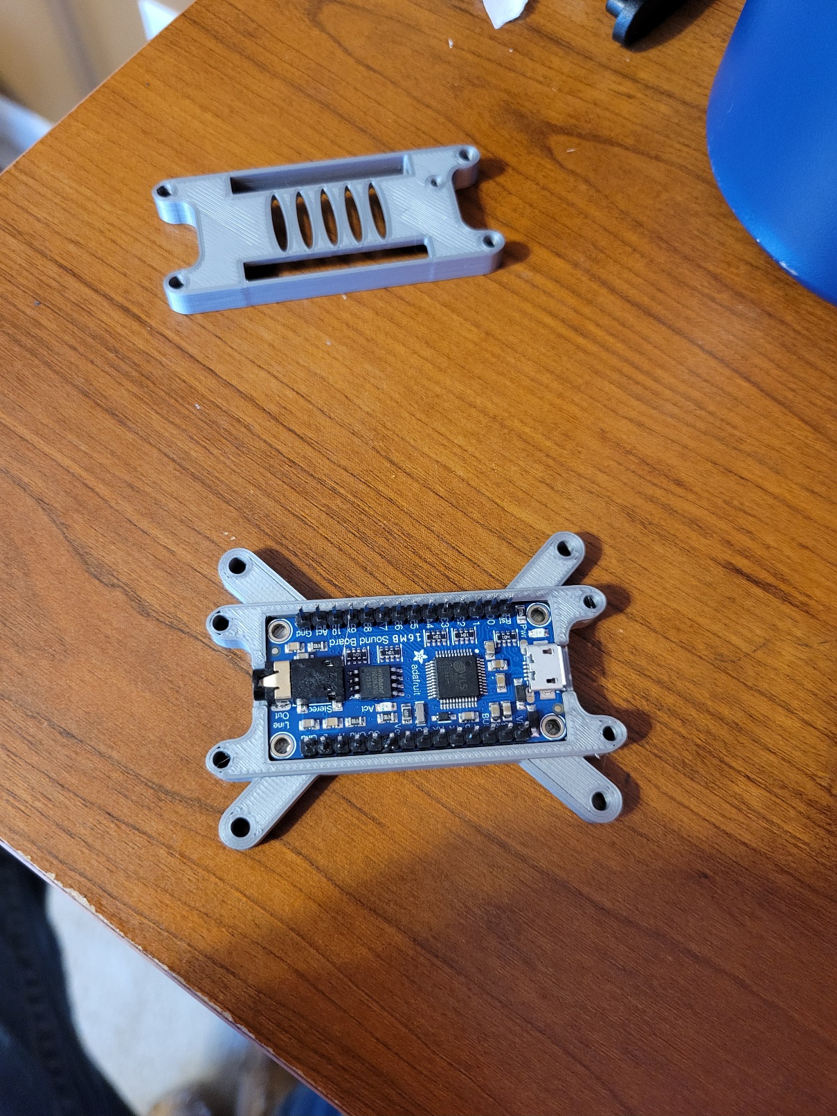 Adafruit FX Sound Board Enclosure by golferby4 Download free STL