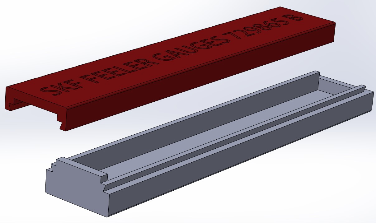 Case for SKF Feeler Gauges 729865 B by Fredrik S Download free STL