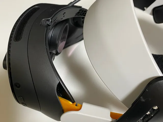 Steam Frame Adapter for Meta Quest 3 Halo Straps (The halo strap is not included)