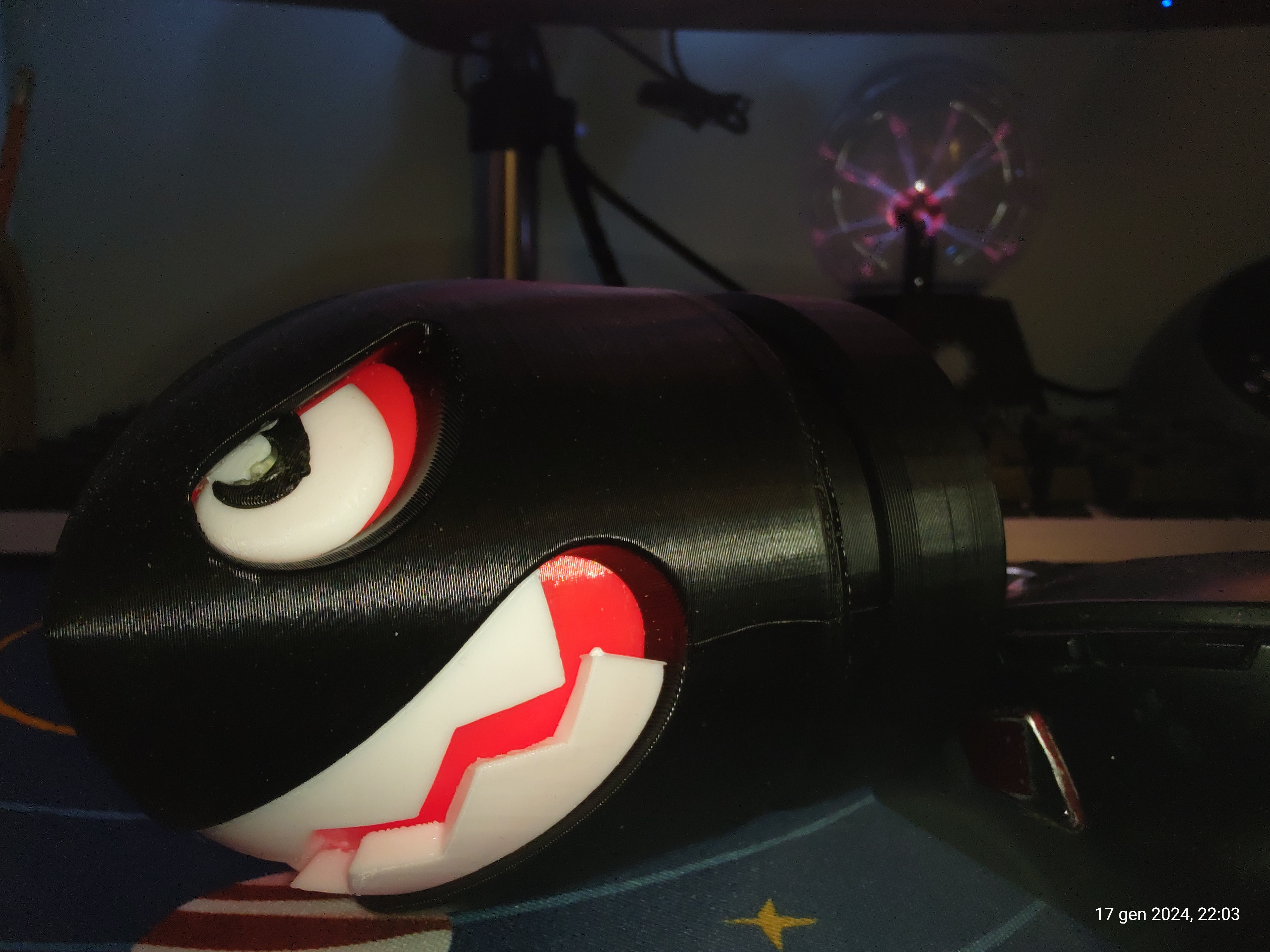 LED Bullet Bill/Banzai Bill - lighting with a LED candle