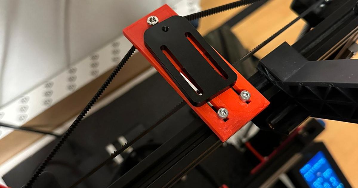 timing belt tensioner on dual z axis (with idler) by rottenbeans