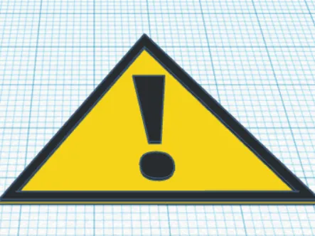 caution sign