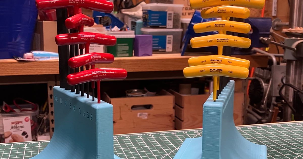 THandle Allen Wrench Tool Holders by TinkeringRocks Download free