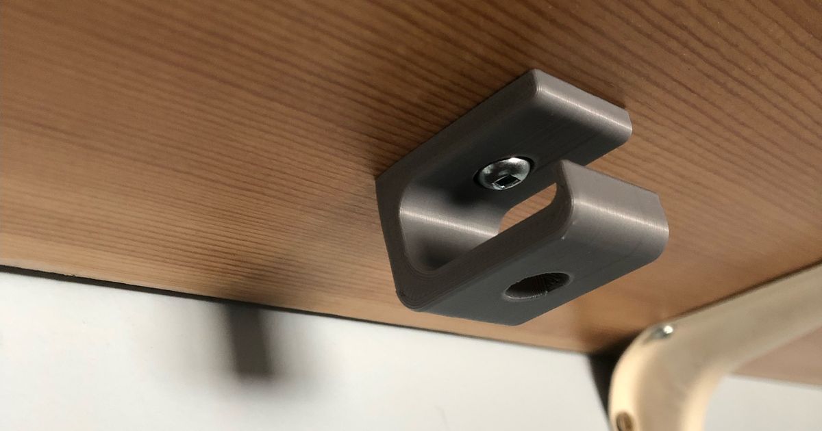 Under Shelf Ht Holder by Ham Hop Download free STL model