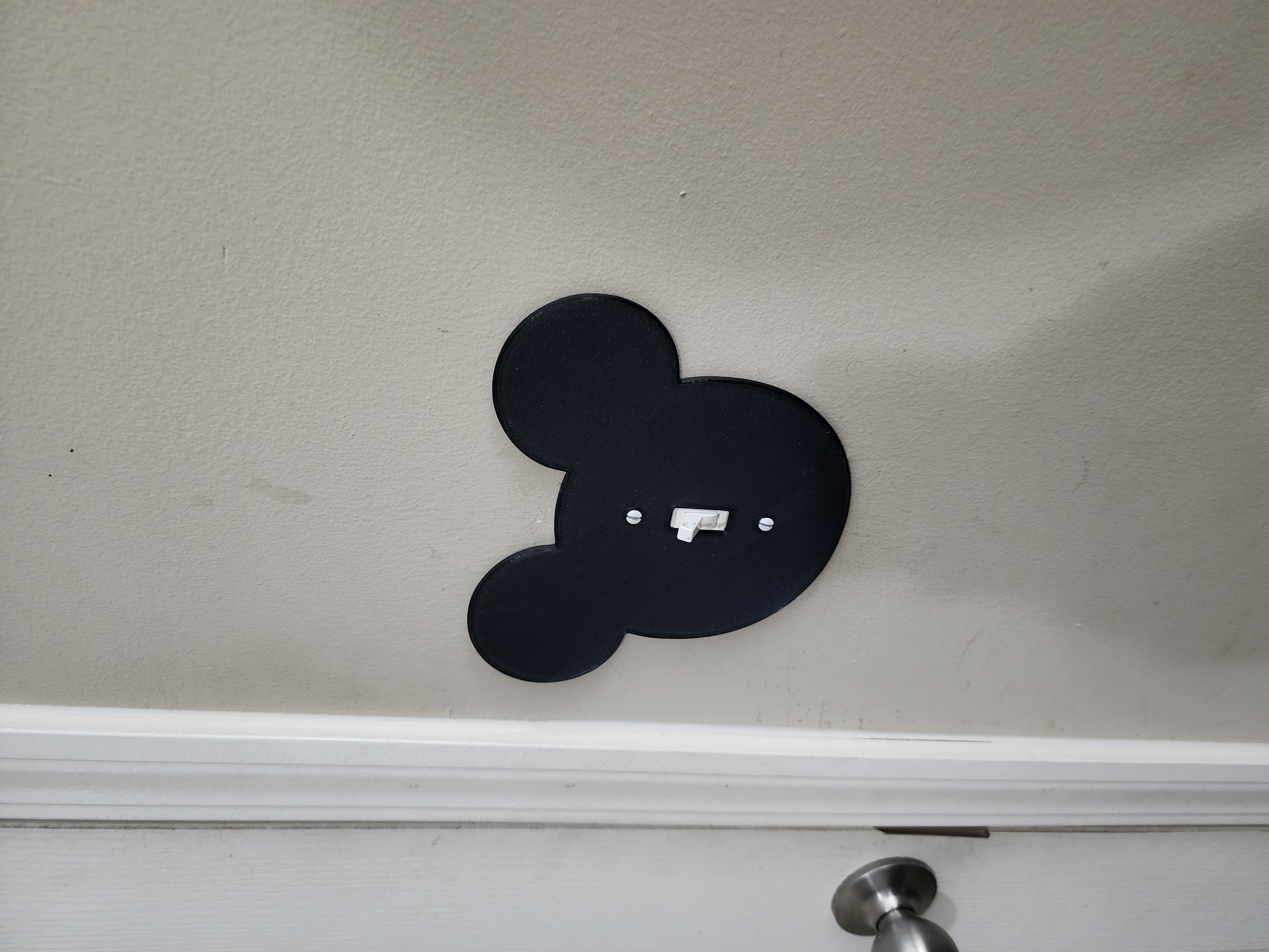 Mickey Light switch cover