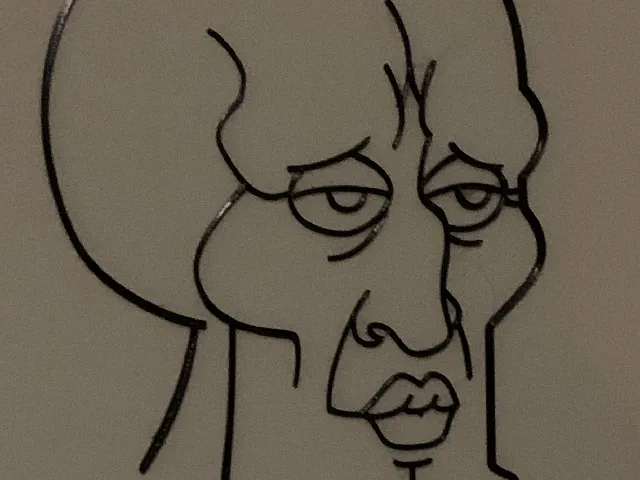 Handsome Squidward Wall Art