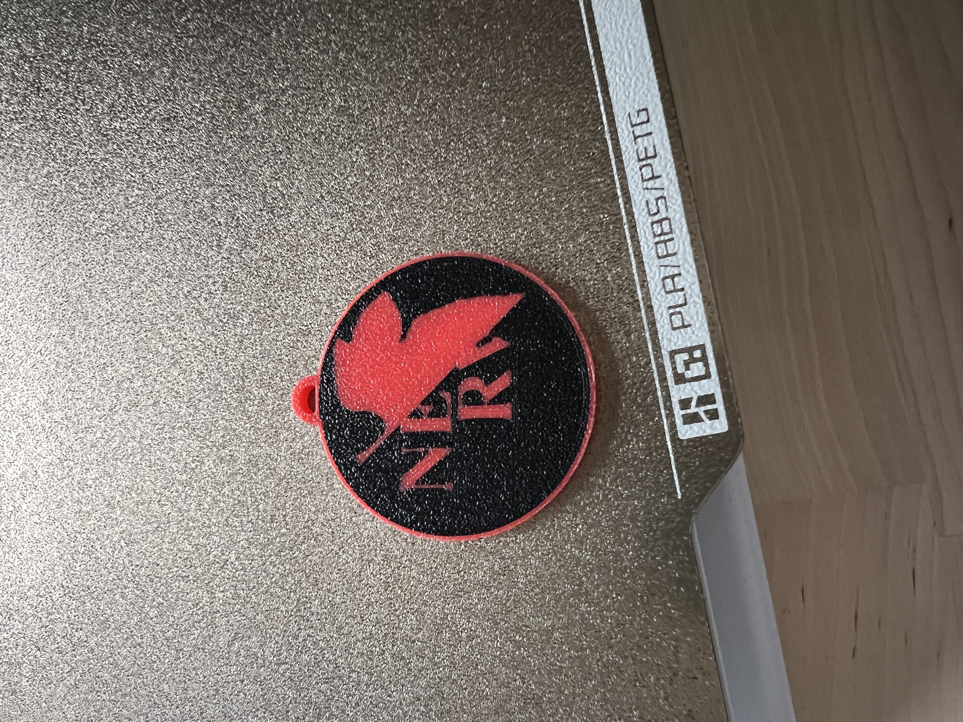 Neon Genesis Evangelion - Nerv Logo Keychain