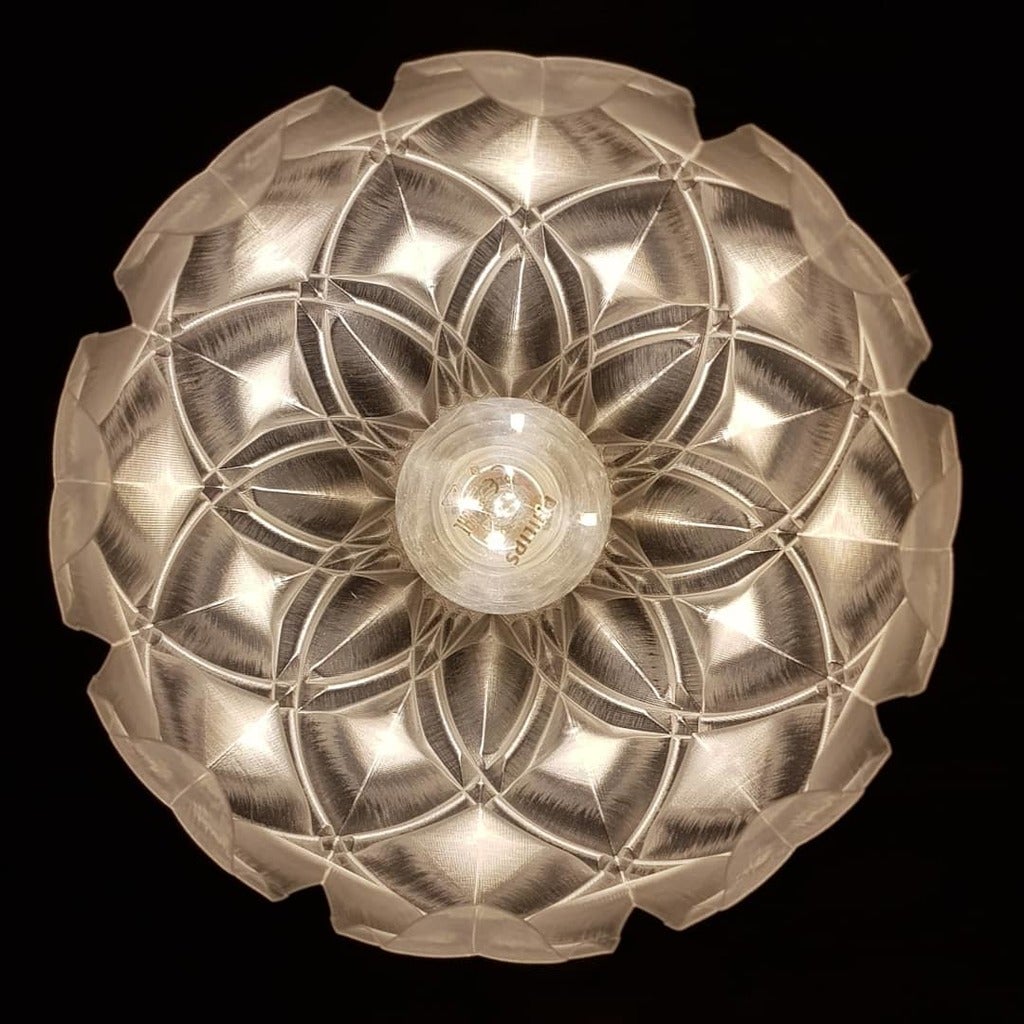 OCTASHADE lampshade Lampenschirm - vase spiral mode