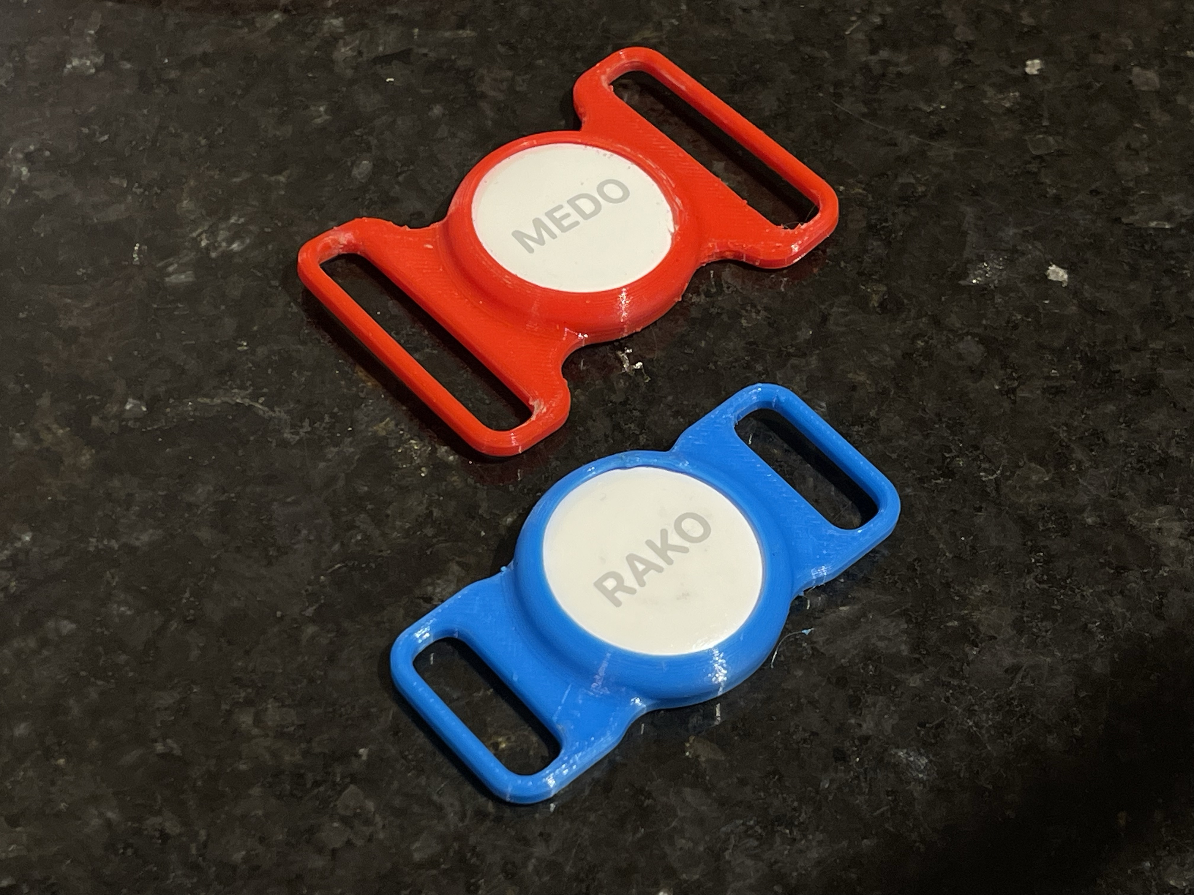 AirTag Holder for Pet Collar / Strap (flexible TPU)