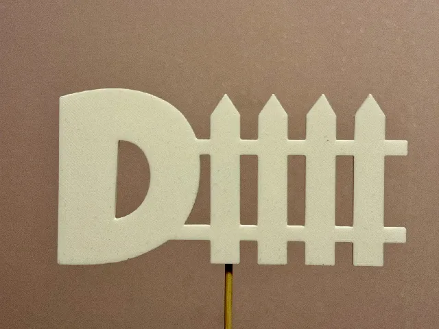 D-Fence sign