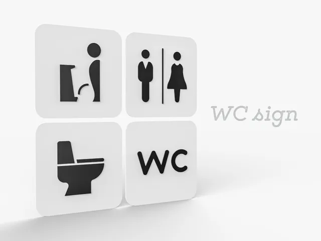 Toilet Sign / WC symbol