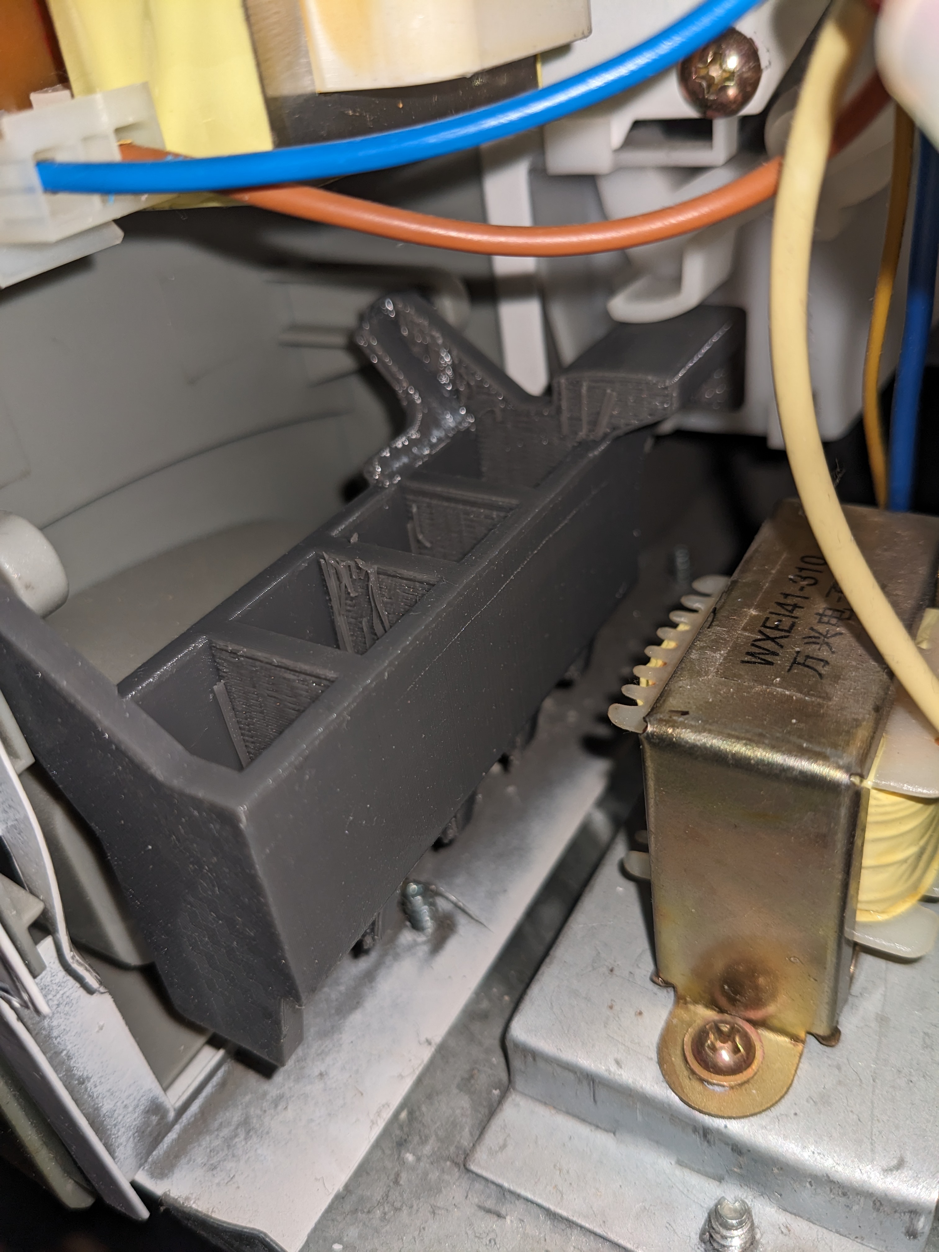 Severin microwave MW 7840 Door release opening mechanism lever by Maik