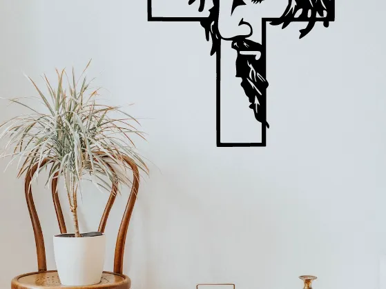 Cross wall decoration (Jesus Christ)