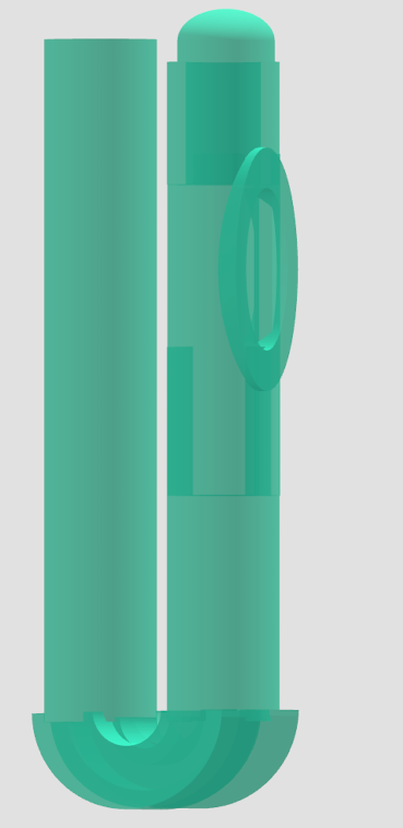 Subass flute head