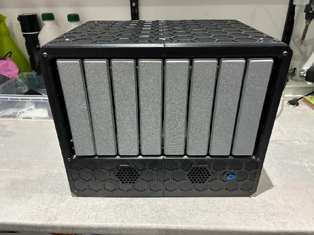 NAS 8 Baies DIY Mini ITX Motherboard