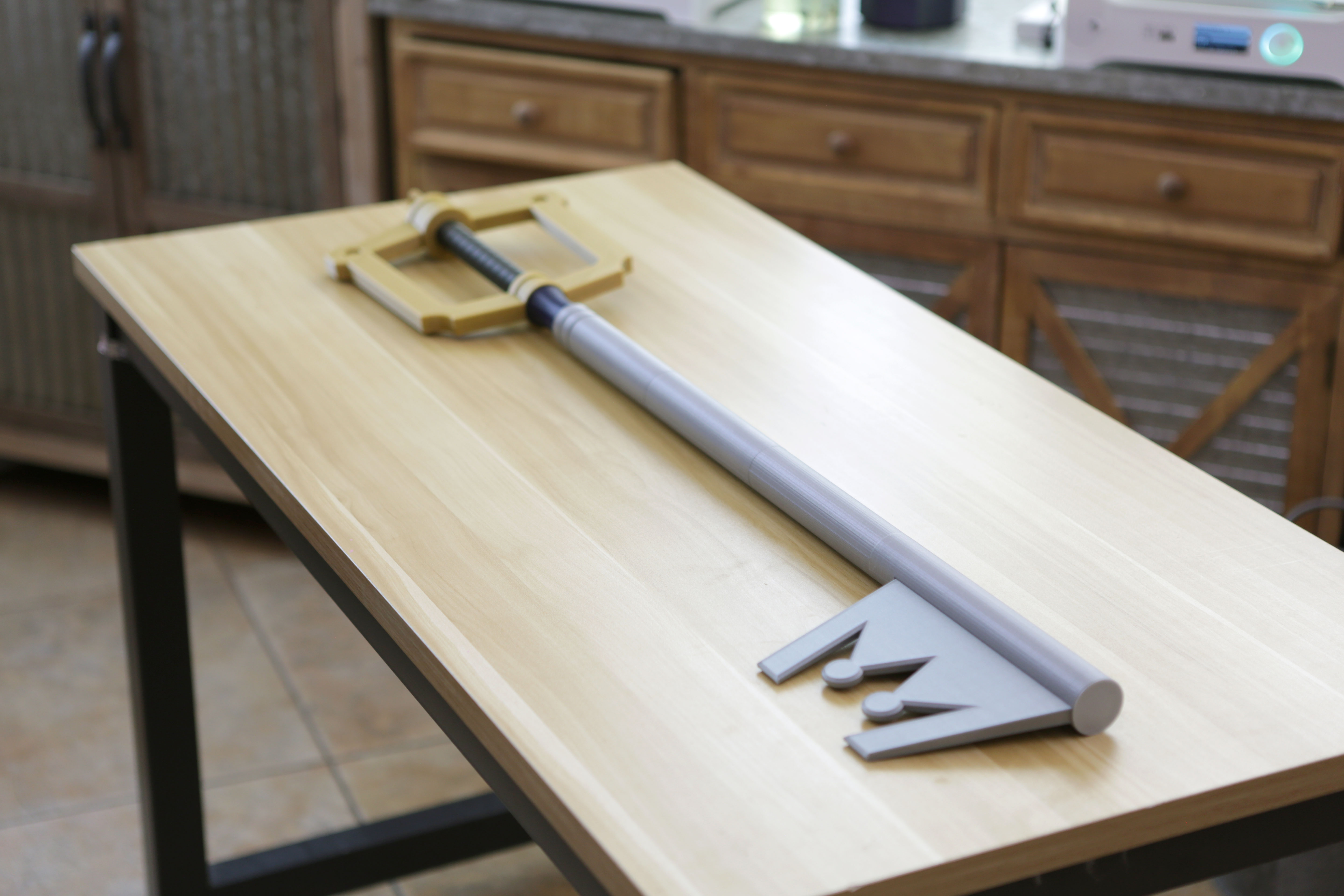 Kingdom Key Yet Another Keyblade by Adafruit Download free STL