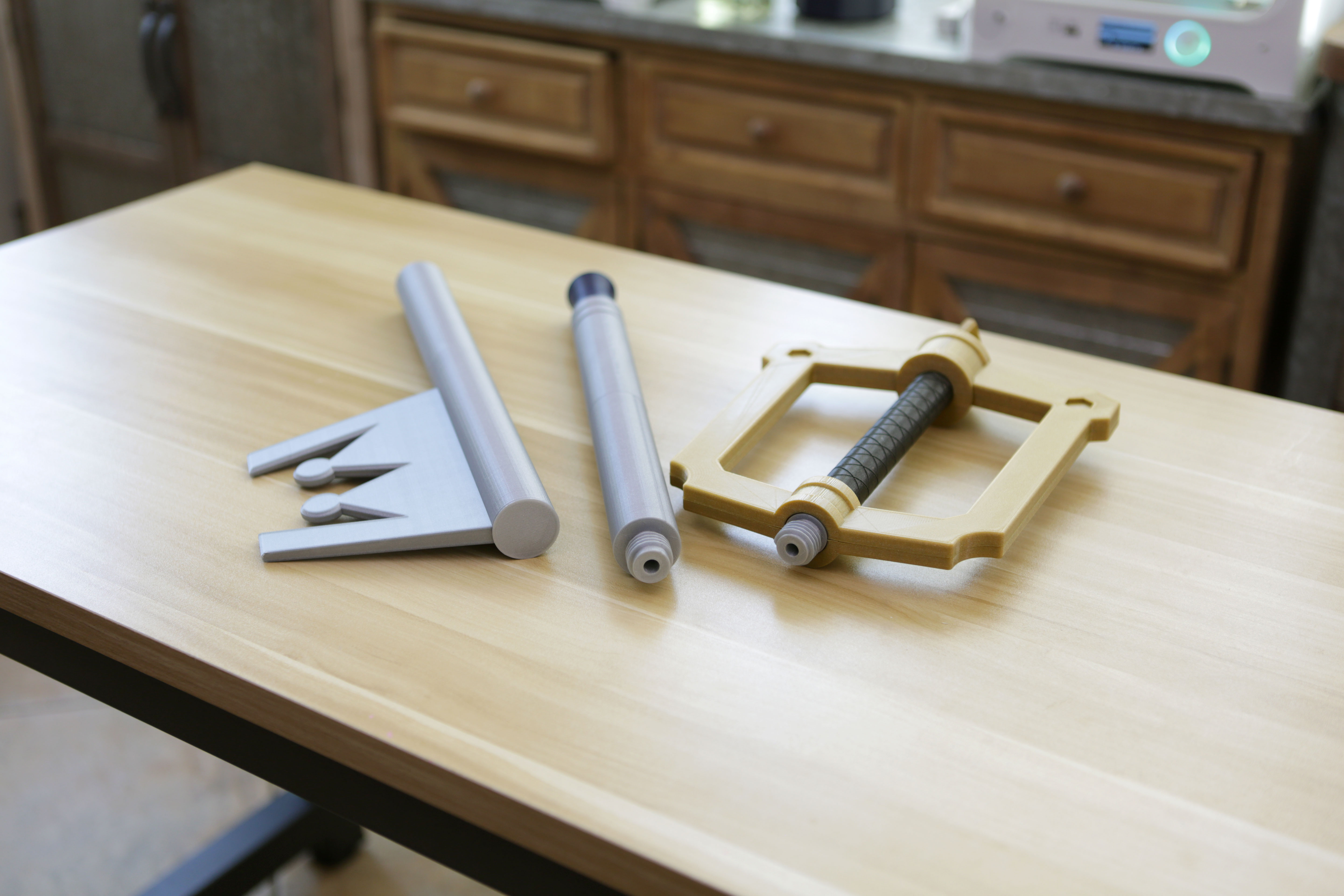 Kingdom Key Yet Another Keyblade by Adafruit Download free STL