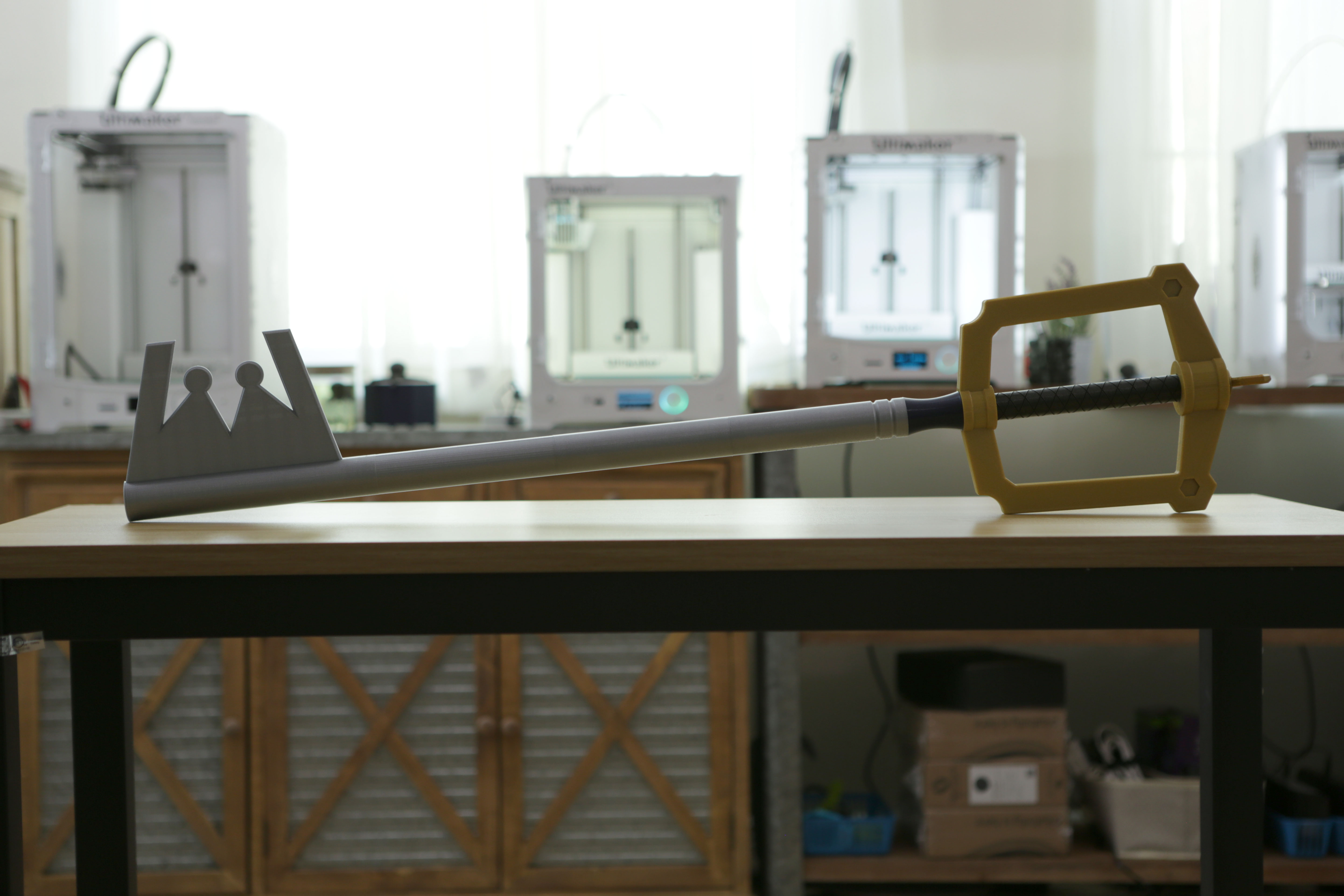 Kingdom Key Yet Another Keyblade by Adafruit Download free STL