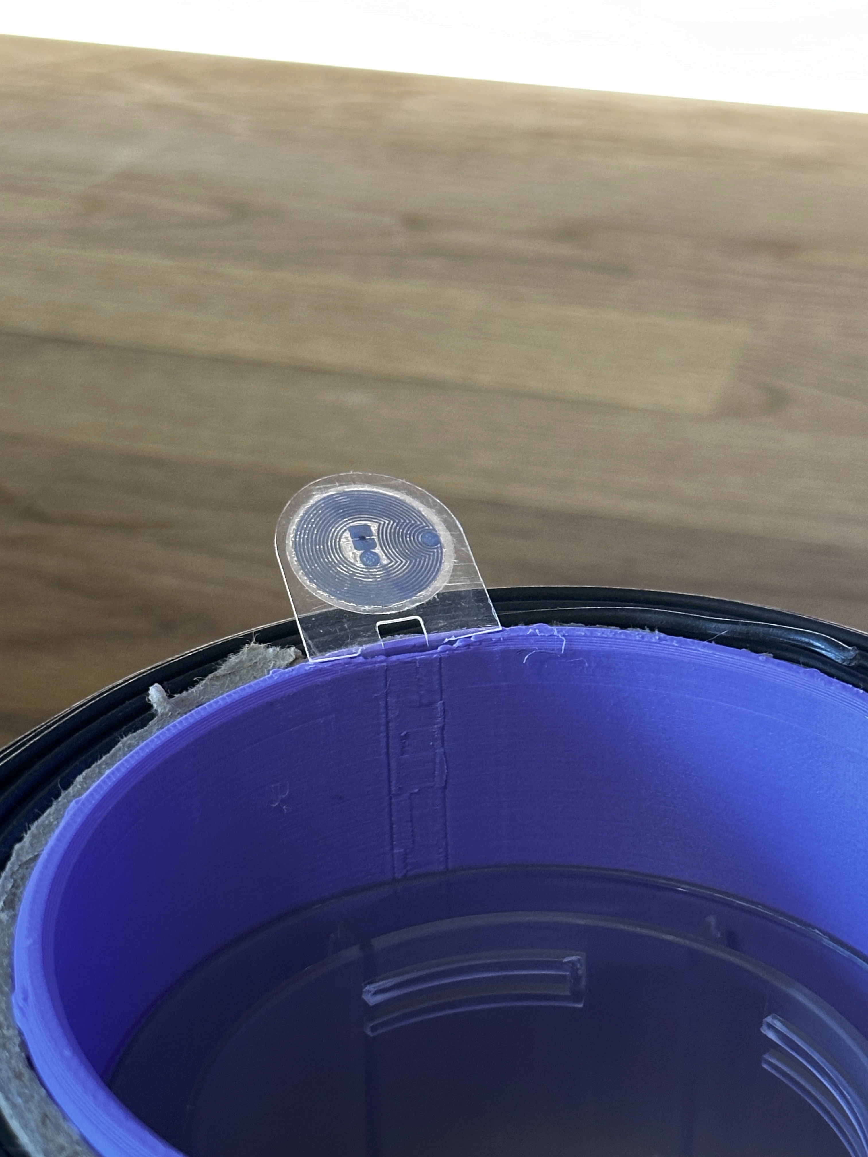 Polymaker / Polyterra spool adapter with RFID slot (for Bambu Lab reusable spool / AMS)