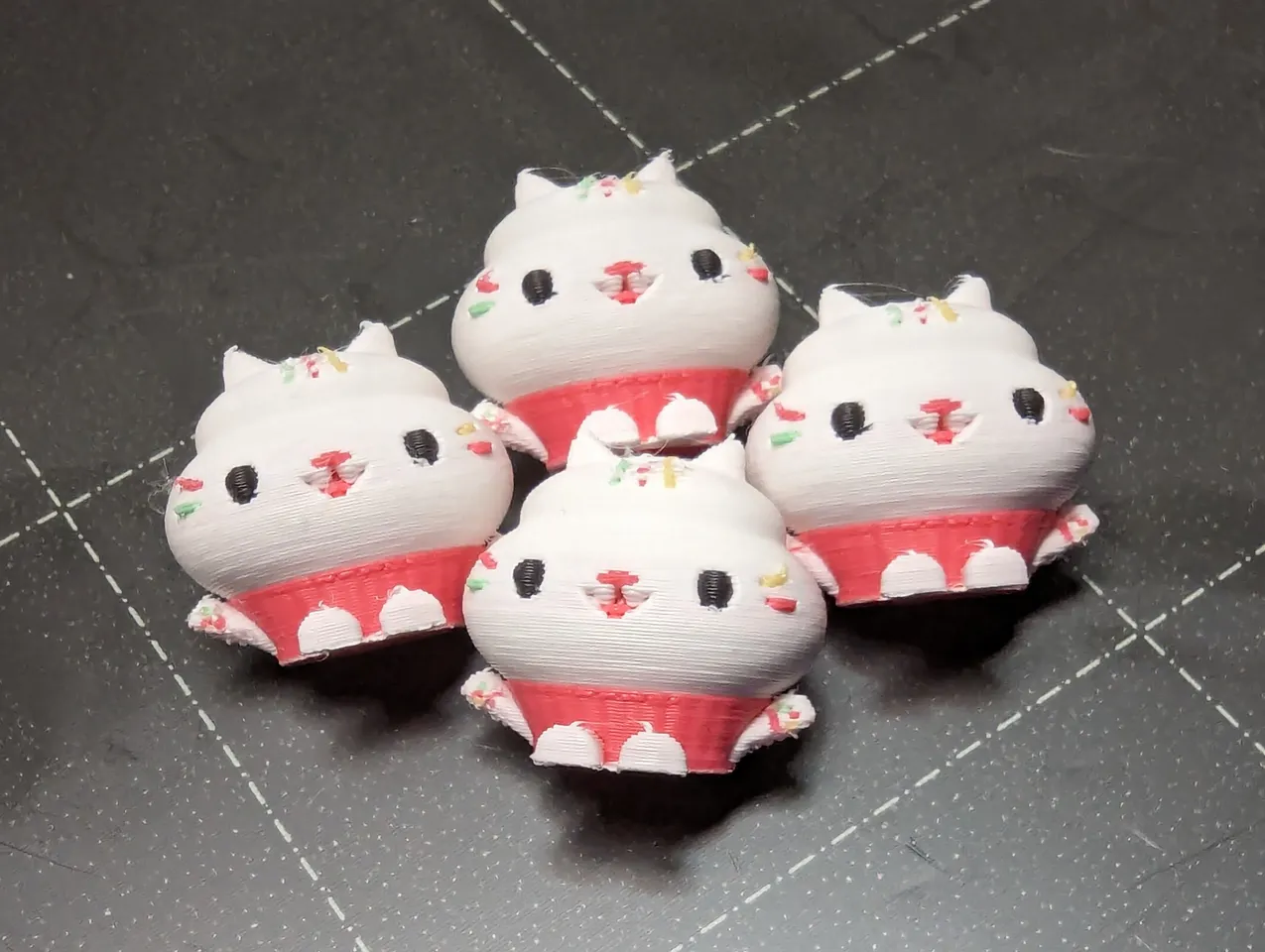絵画。壁掛け原画【Cute cat cake】0 3 絵画。壁掛け原画【Cute cat cake】0 3 絵画