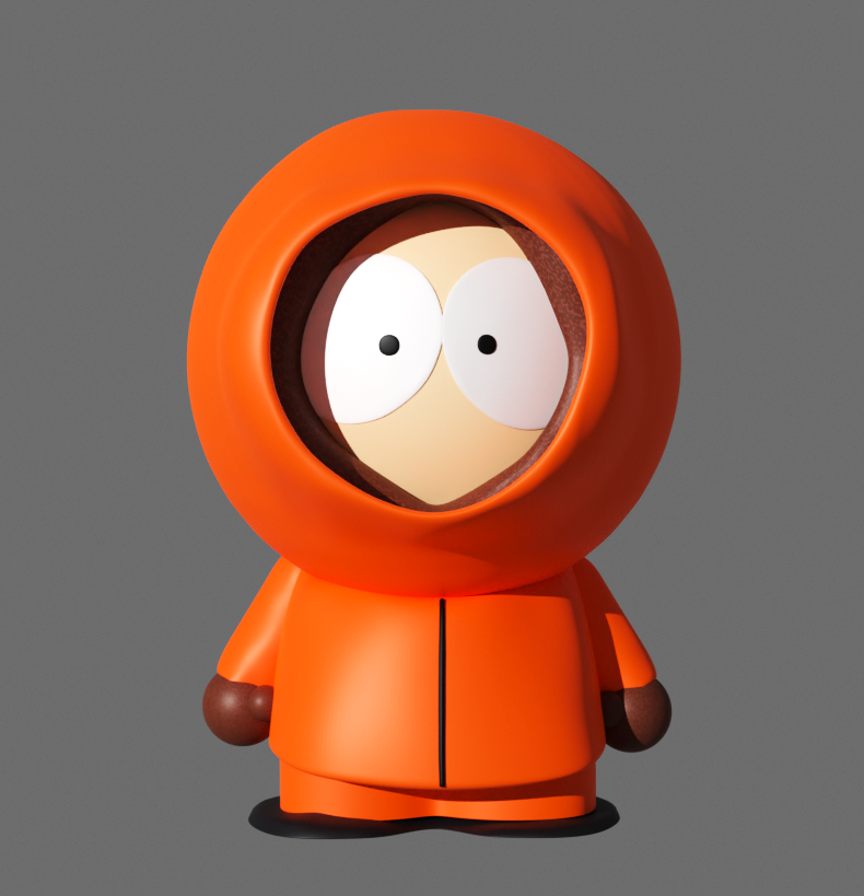 Kenny from South Park by Gabor Gyarmati | Download free STL model ...