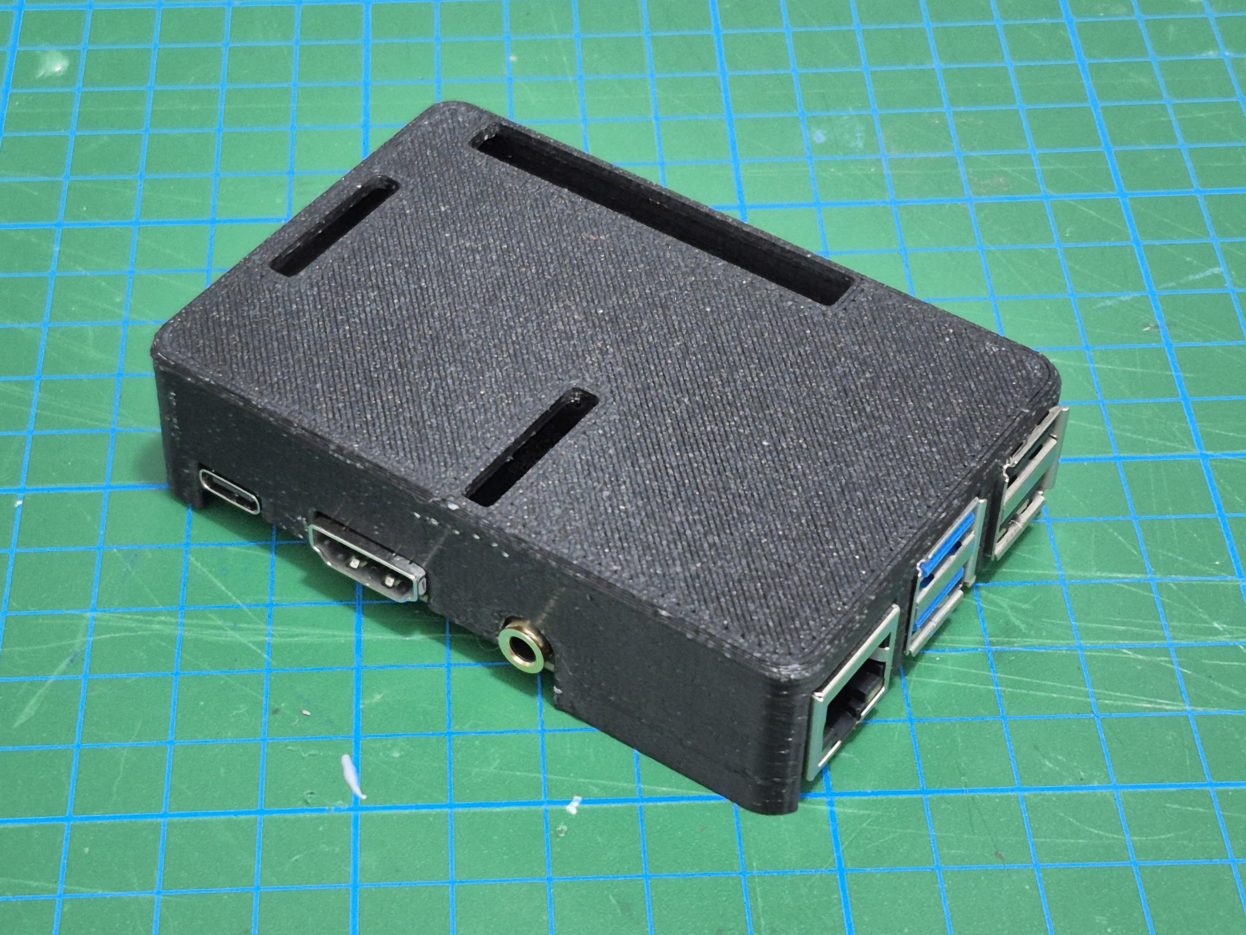 Rock Pi 4 A B A+ B+ SE case for heatsink with or without SSD