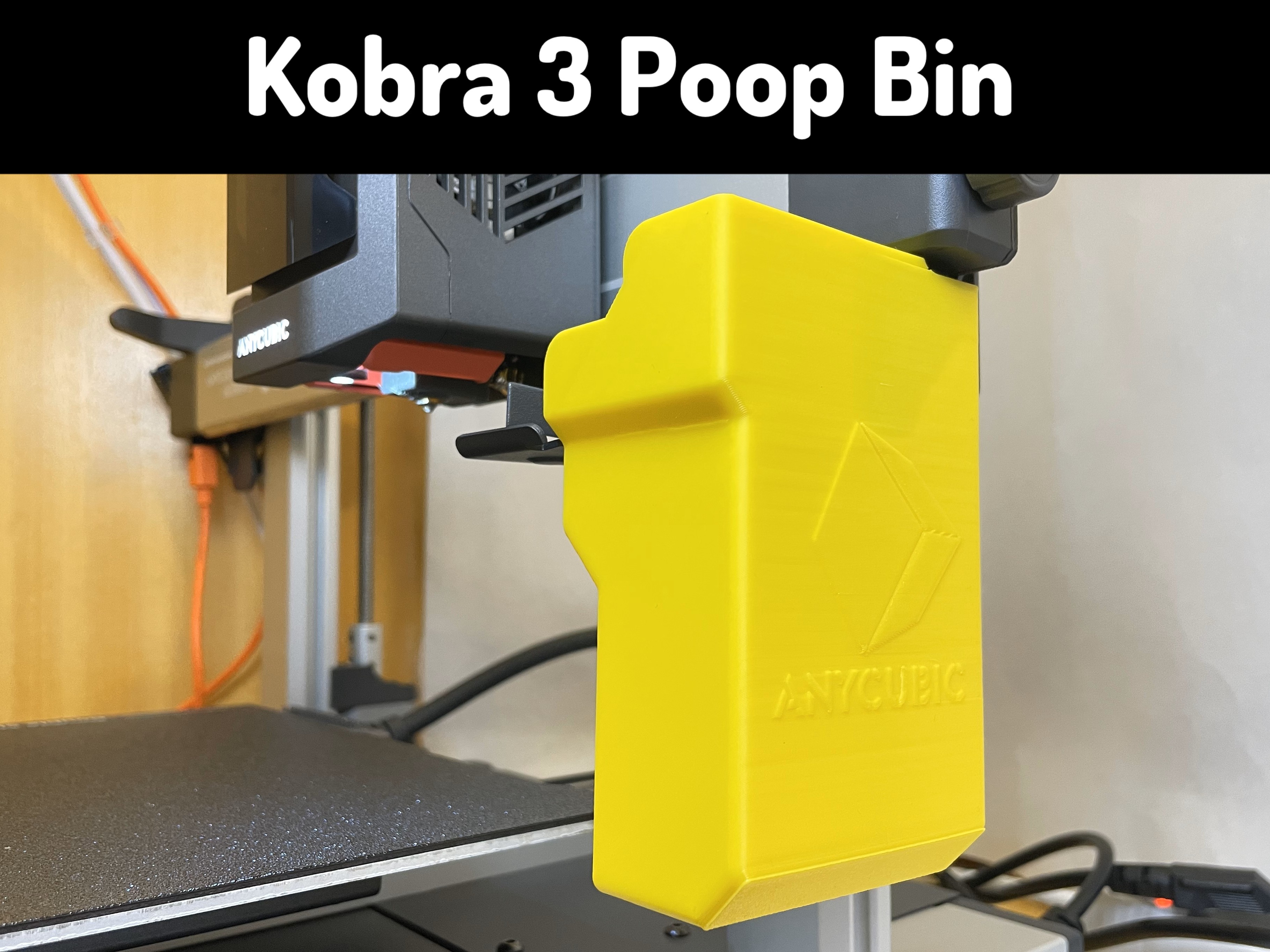 Kobra 3 Poop Bin