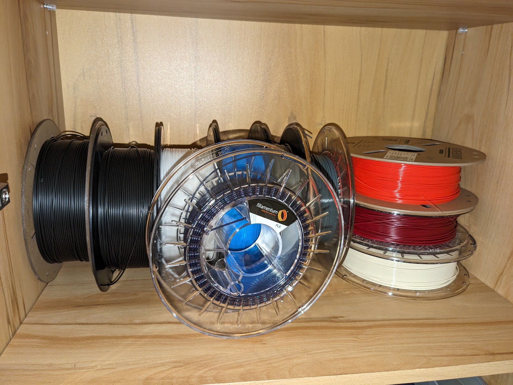 Miniatura 5 do modelo 3D filament spool stand