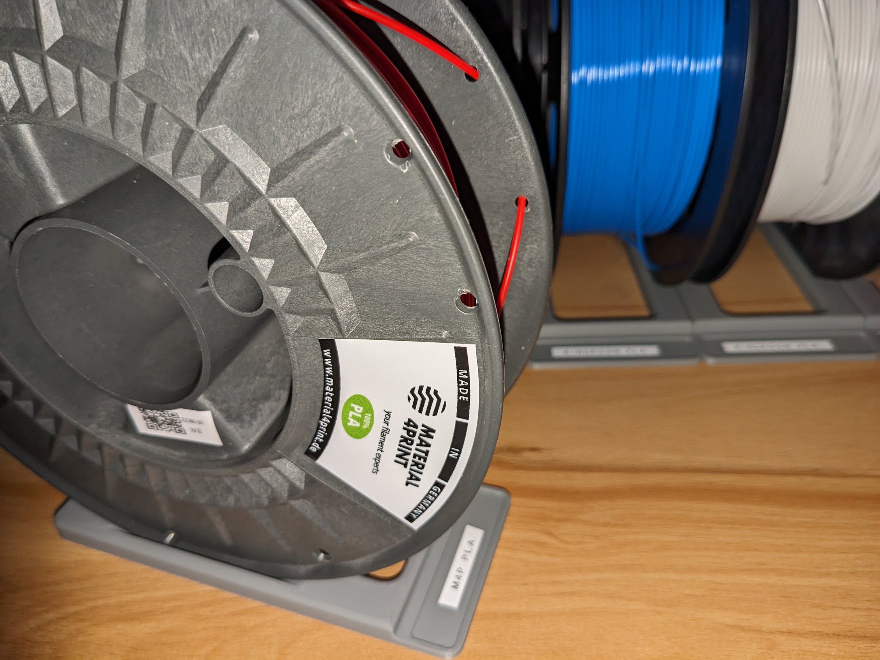 Miniatura 3 do modelo 3D filament spool stand