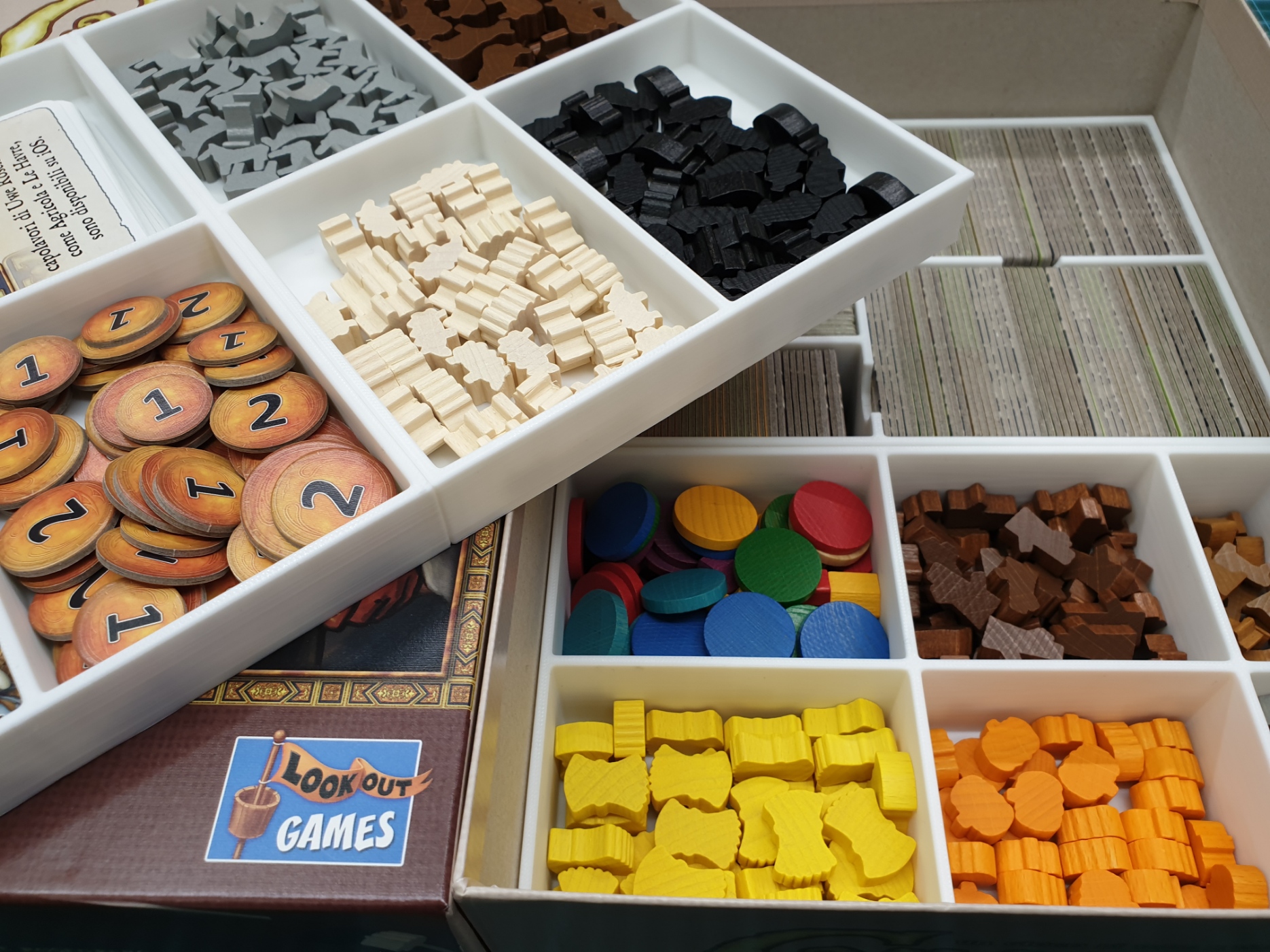 RCD Organizer for the boardgame Caverna - Uwe Rosenberg by RiverCross ...