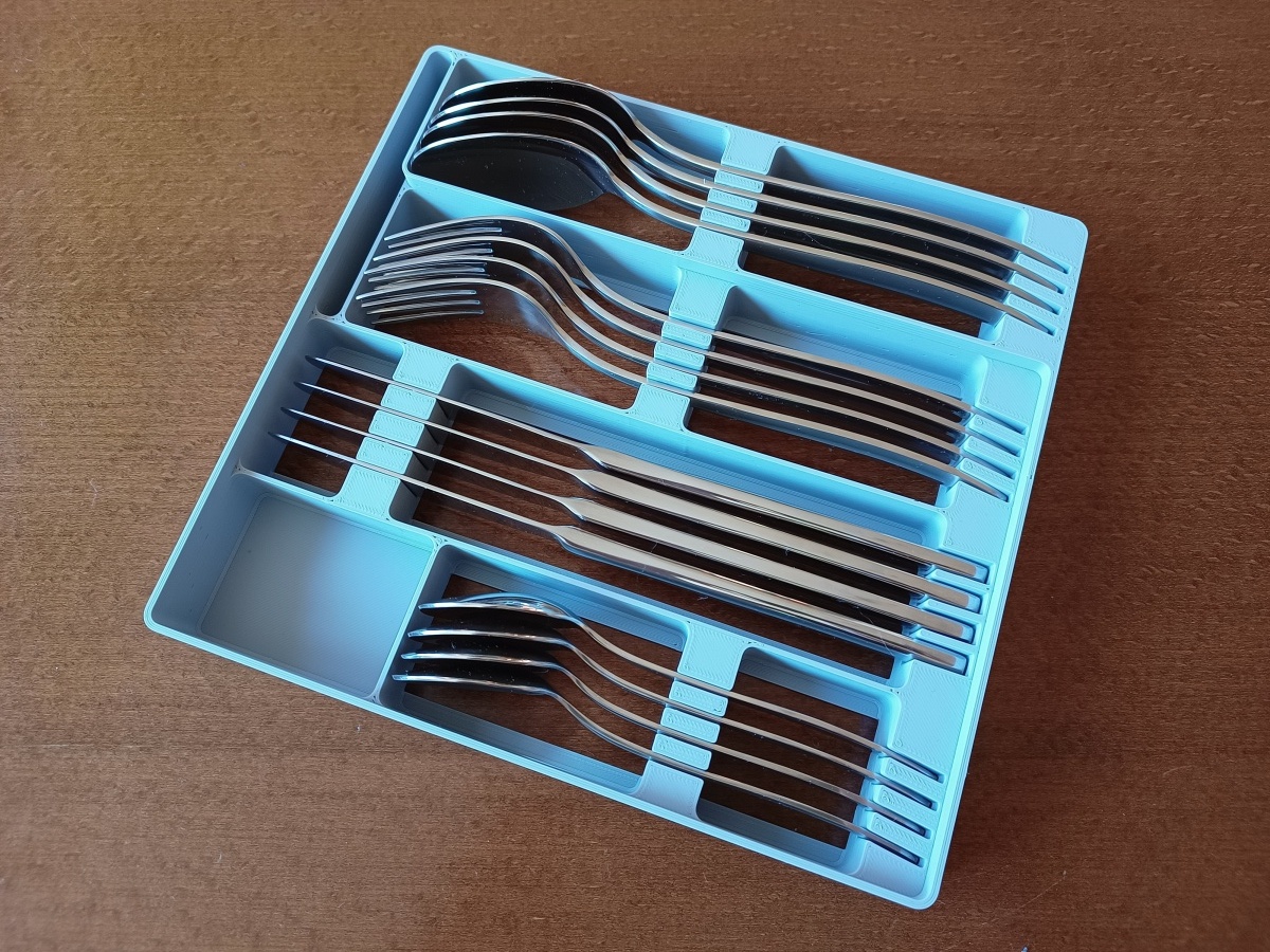 Cutlery organizer by Peter Velebír | Download free STL model ...