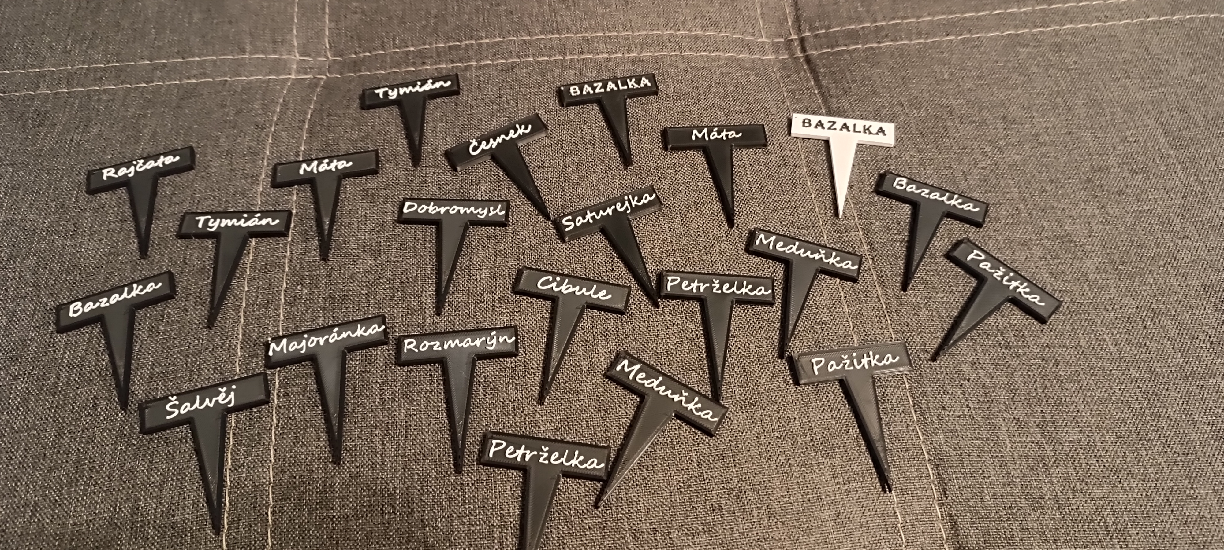 Herbs labels - CZK — miniatura 4