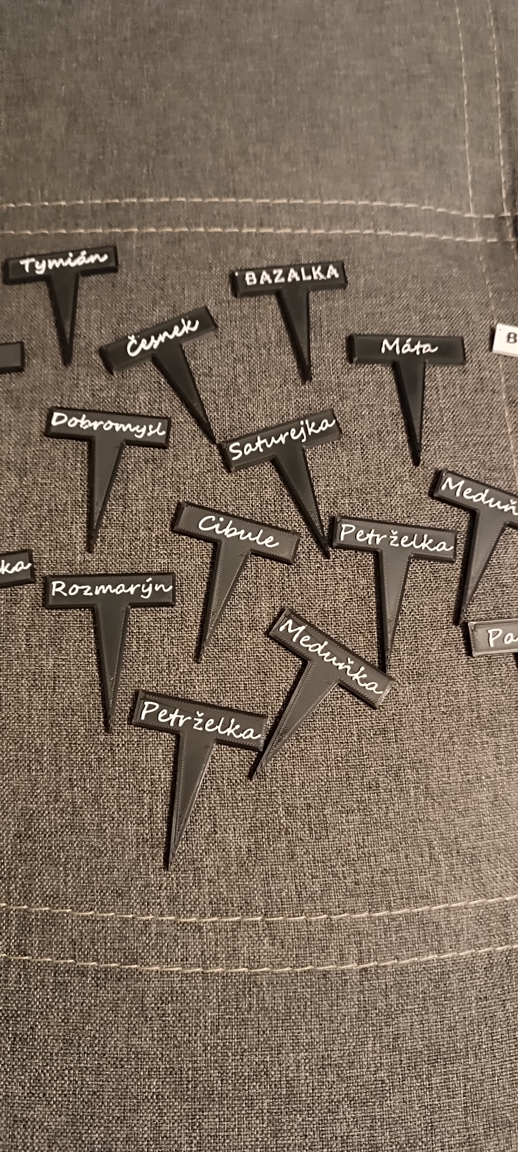 Herbs labels - CZK — miniatura 2