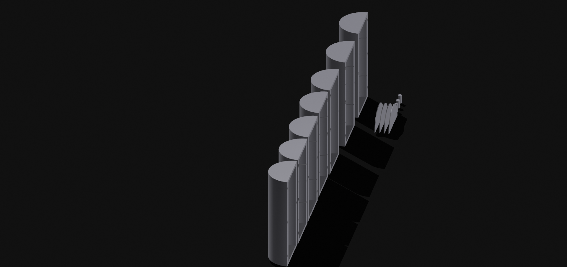 Cylinder Compartment Organiser