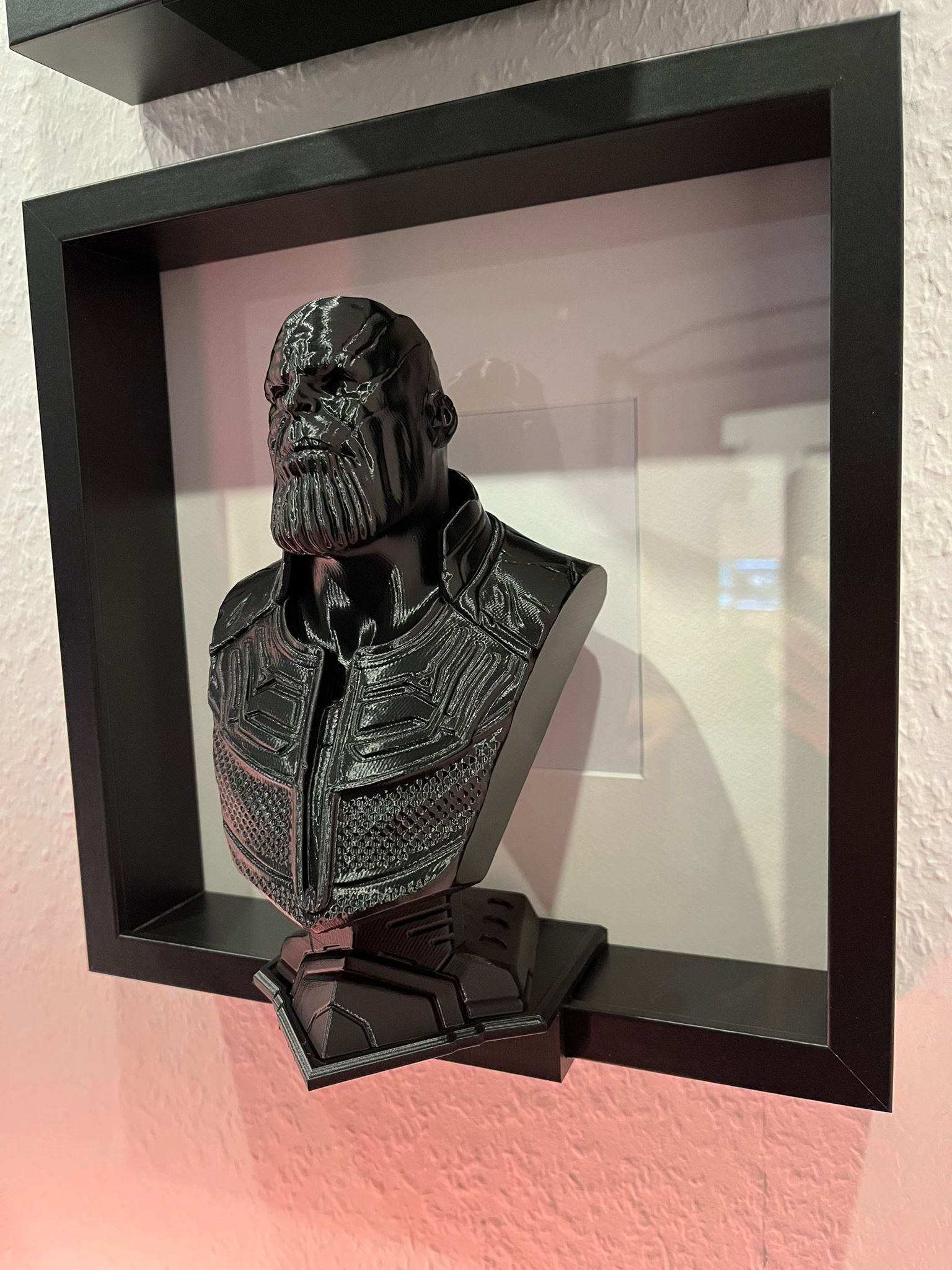Ikea Sannahed 25x25 Adapter Thanos Bust 3D model thumbnail
