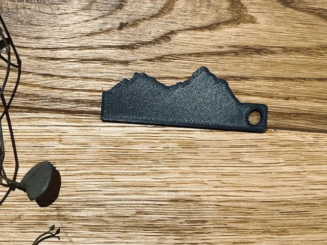 Mountain Keychain Mythen Switzerland