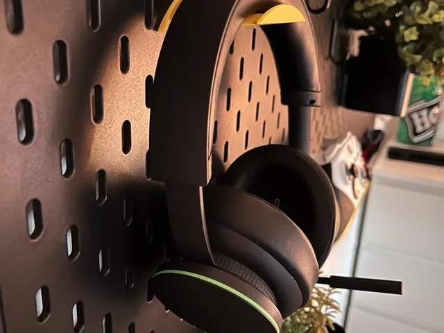 Ikea Skadis Headset Mount