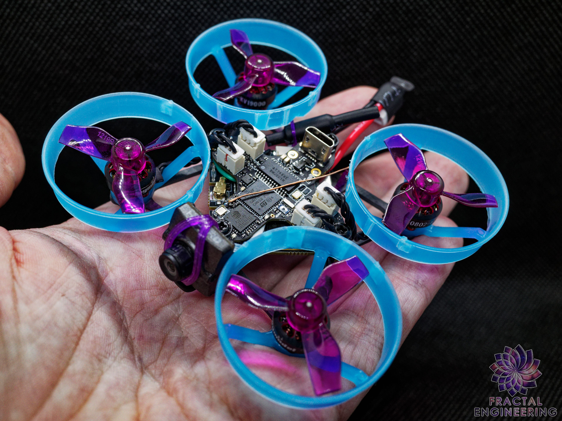 Fractal F65 & Pro,  F75 & Pro Max Whoop - Official 3D Printed Files