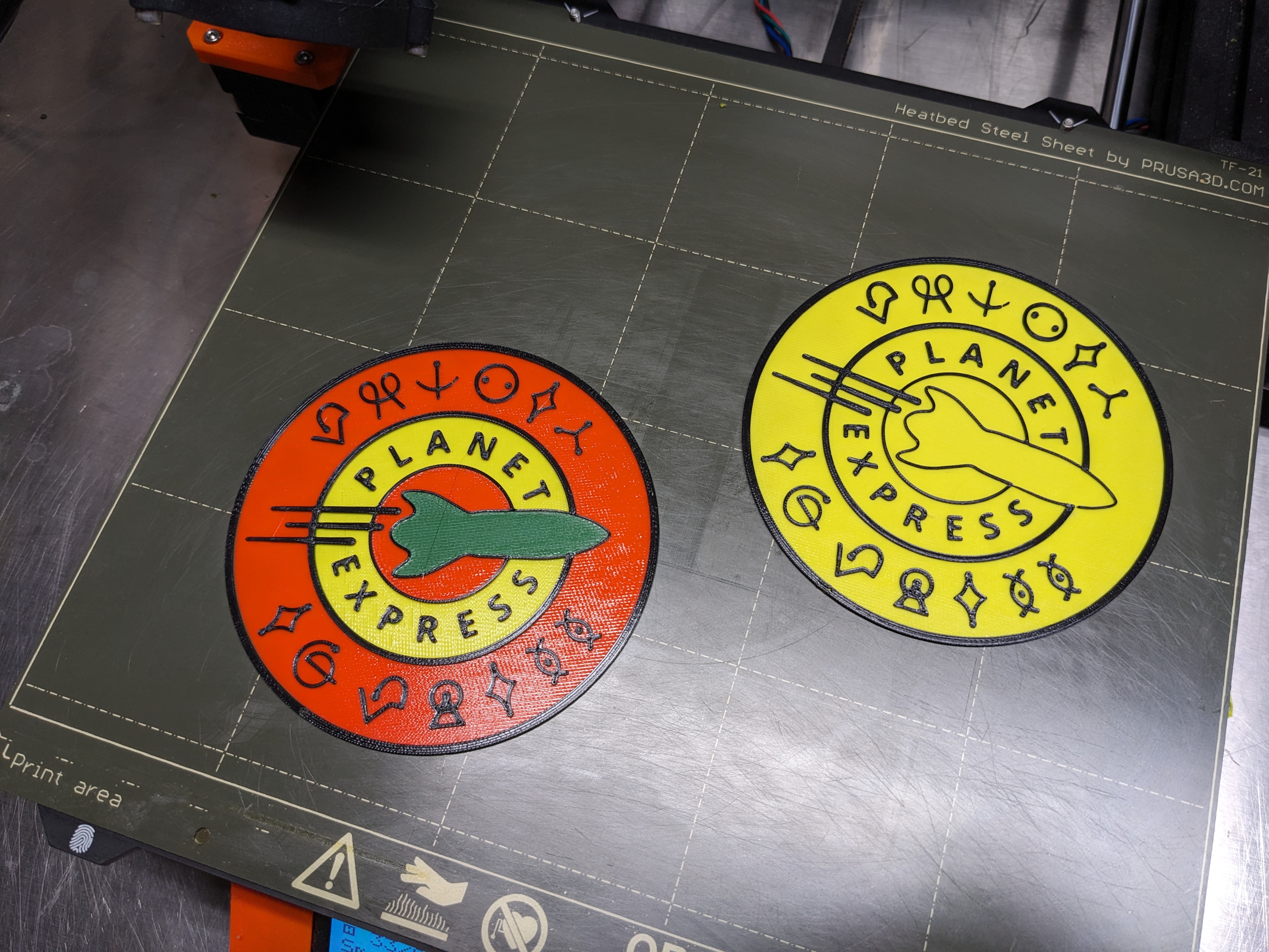 Coaster - Futurama Planet Express Logo (Two Versions)