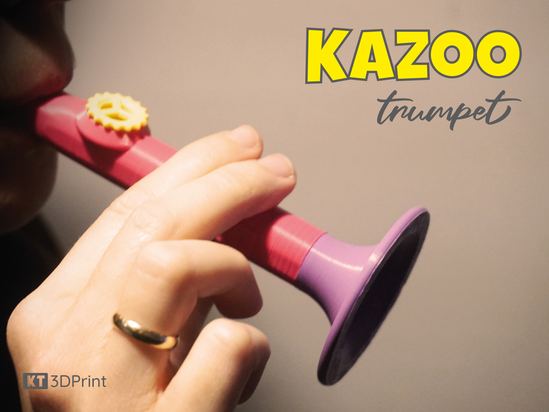 Kazoo trumpet by KT3Dprint Download free STL model