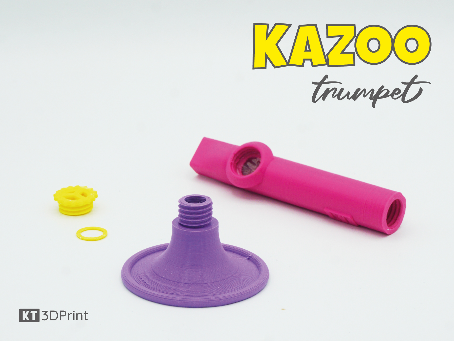 Kazoo trumpet by KT3Dprint Download free STL model