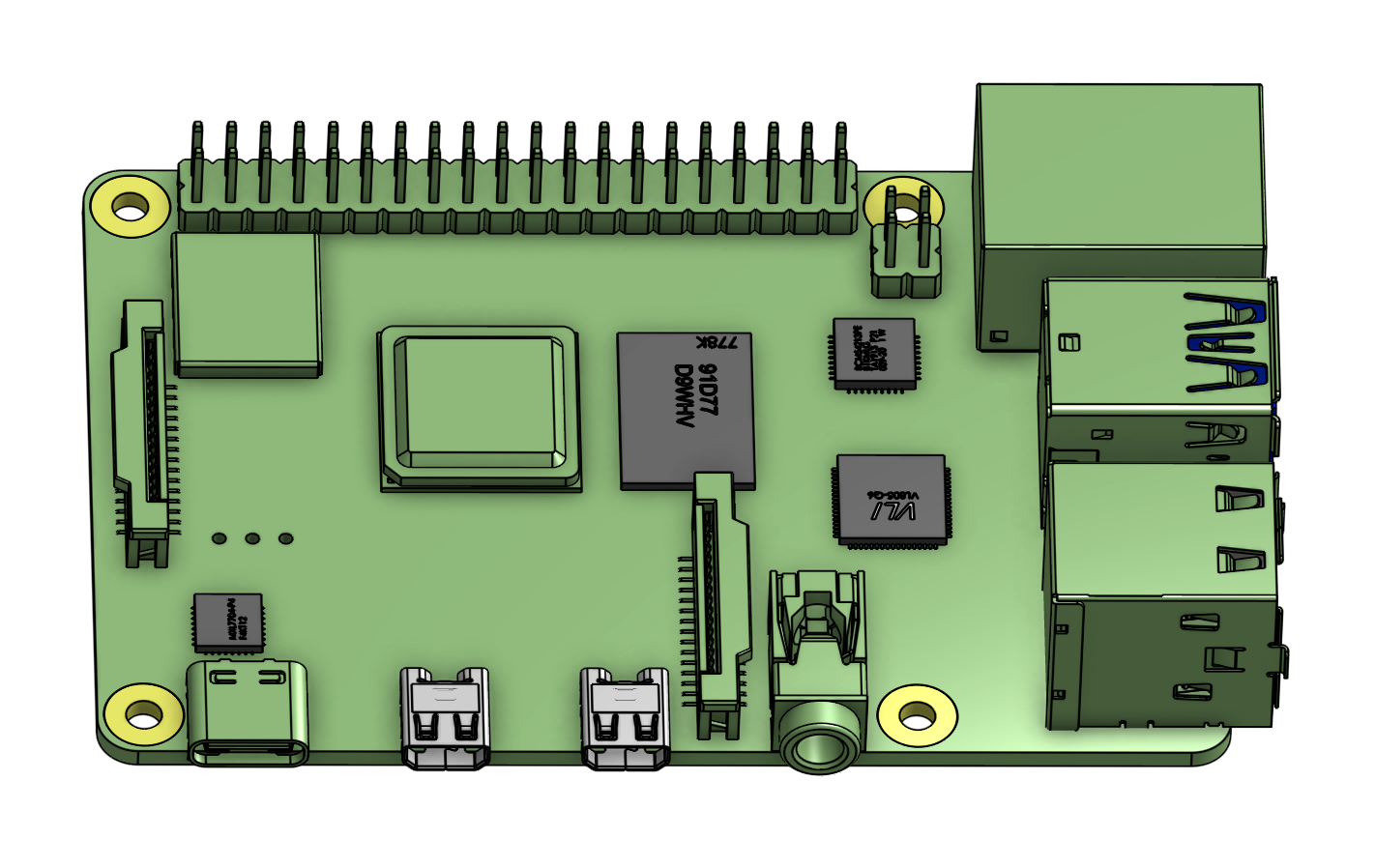 Raspberry Pi 4 by Print_Byte | Download free STL model | Printables.com