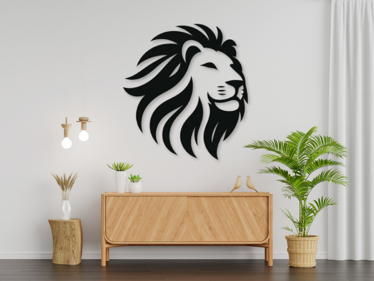 Lion Wall Sculpture
