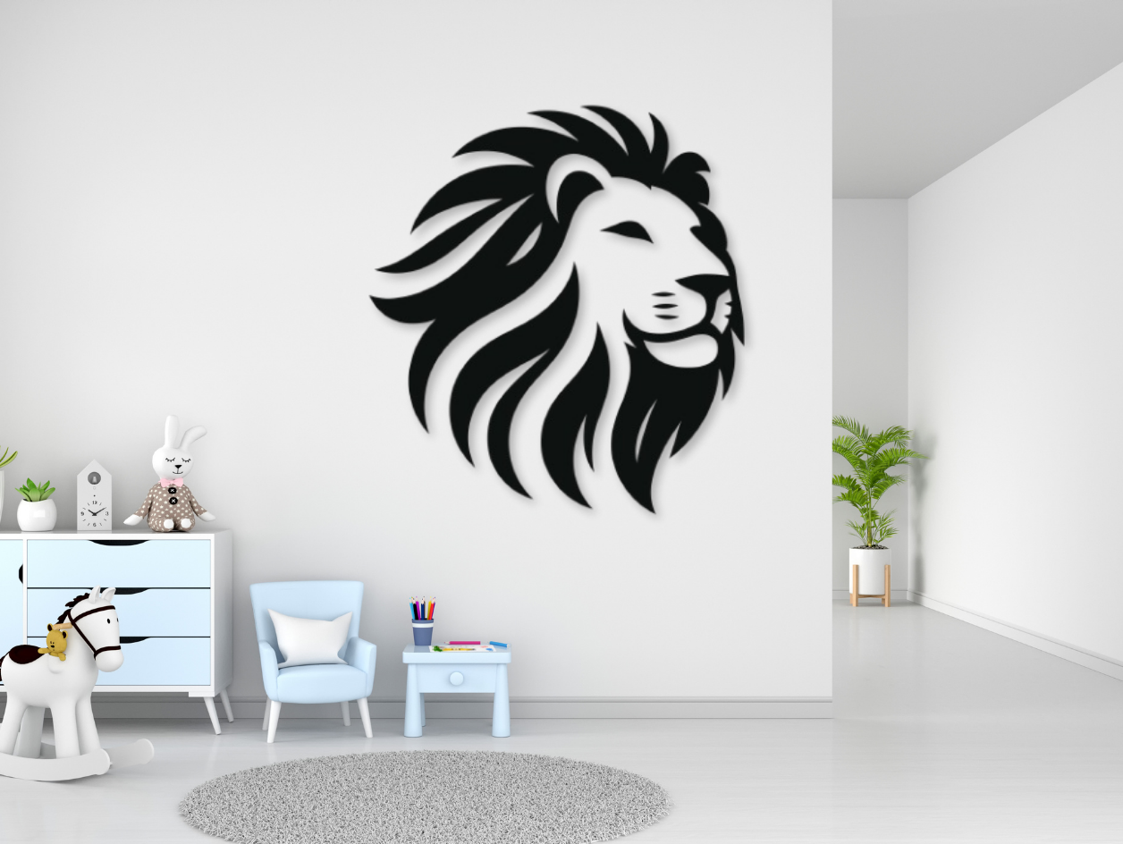 Lion Wall Sculpture by Kahraman Download free STL model