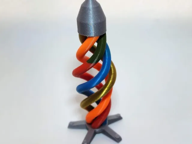 Multicolor spiral torture test